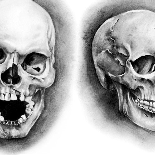 realistic skull designs