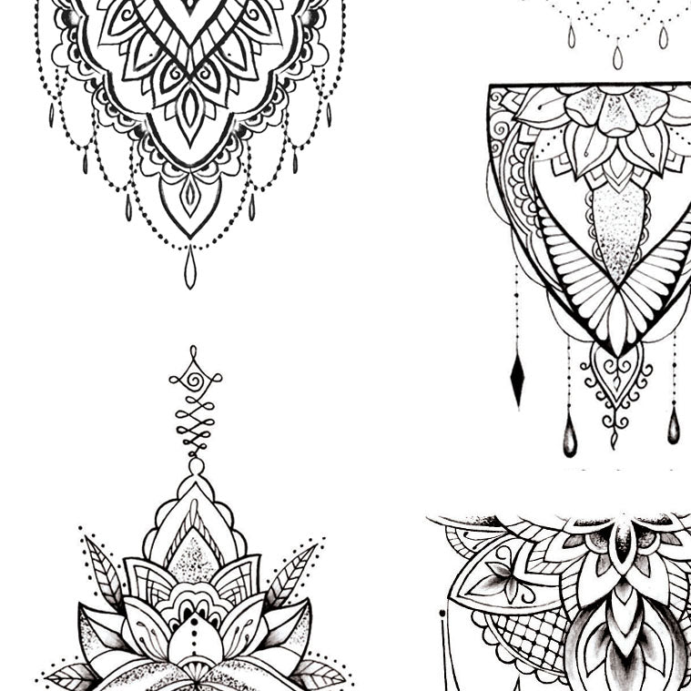Mandala tatoo idea inspiration - 2 - Tattoo Idea with Mandalas