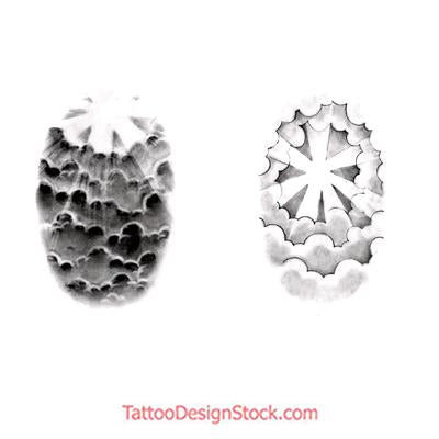 Cloud - download tattoo design #1