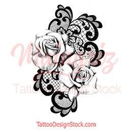 https://www.tattoodesignstock.com/cdn/shop/products/Realistic_rose_with_lace_tattoo_design_LQ.jpg?v=1579250280