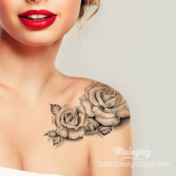 Another floral shoulder. Love this placement ♡ #floraltattoo #tattoo... |  TikTok