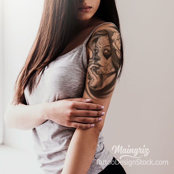  90 Mexican Catrina Tattoos  Los Mejores Tatuajes