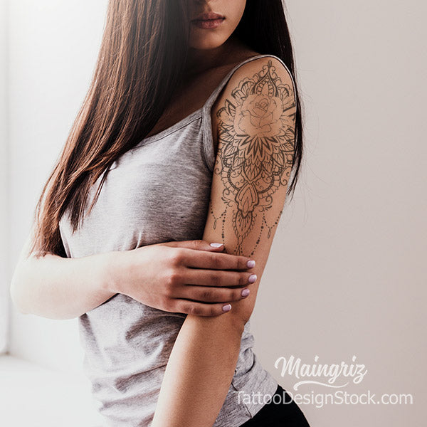 Beautiful geometric mandala full sleeve tattoo done by  jaiprkashtattoonetwork halfsleeve halfsleevetattoo tattoo geometric   Instagram