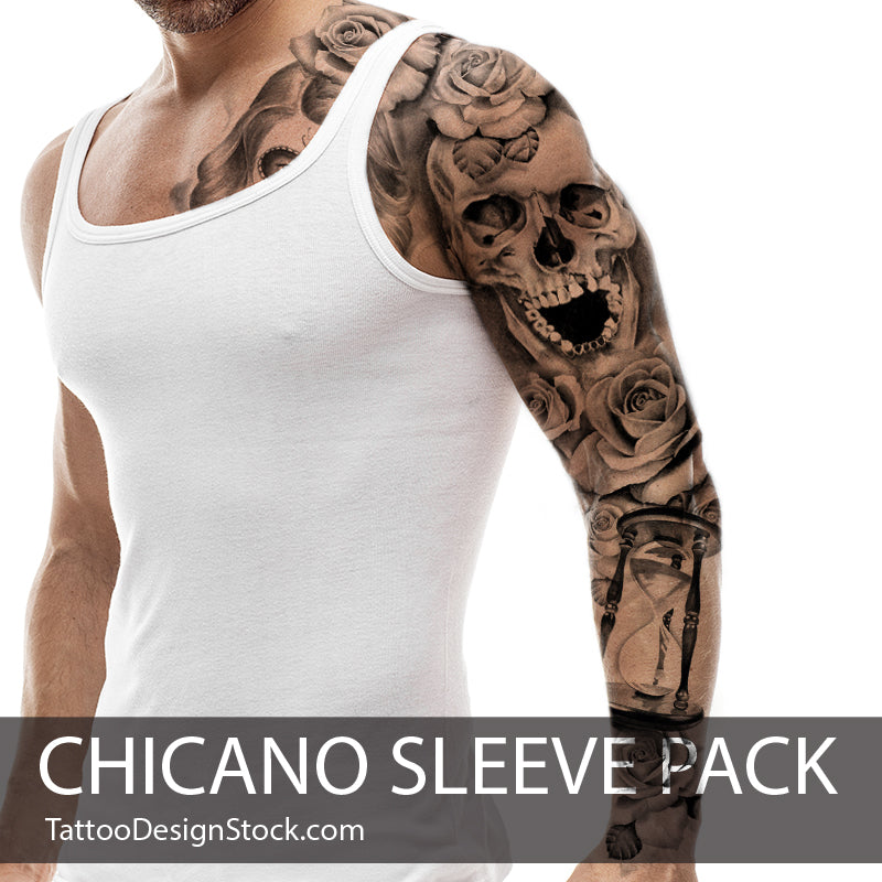 Chicano Style Tattoo Template Stock Illustration  Download Image Now   Tattoo Belarus Earring  iStock